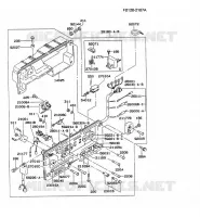 PANNEAU DE CONTROLE pour Kawasaki GA3200A-S