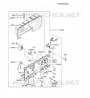PANNEAU DE CONTROLE pour Kawasaki GA3200A