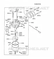 CARBURATEUR pour Kawasaki GA3200A-S