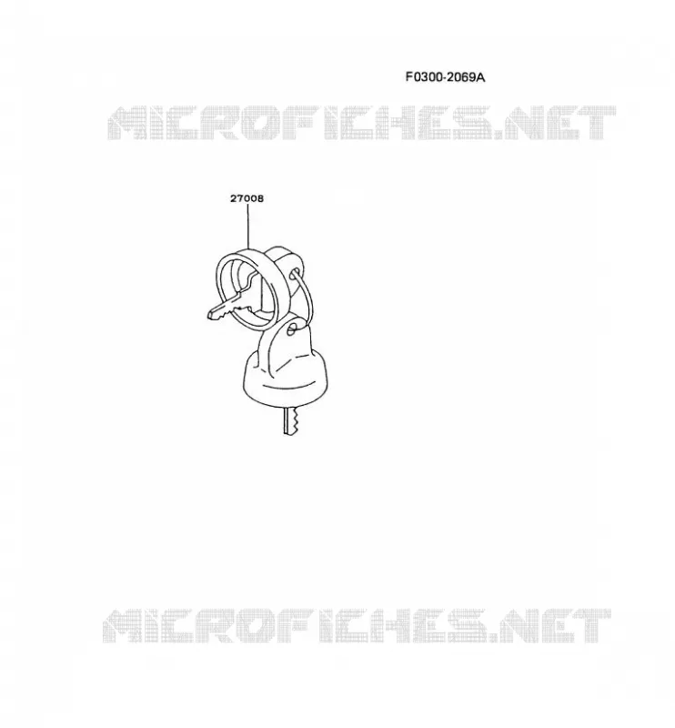 ACCESSOIRE Kawasaki Generateur GA GAH20A GA3200A-S  GAH20A-ES54