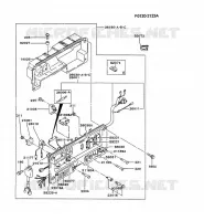 PANNEAU DE CONTROLE pour Kawasaki GA3200A-S
