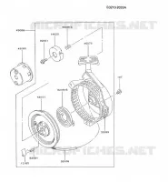 D&Eacute;MARREUR pour Kawasaki GA1000A