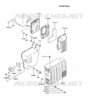 FILTRE &Agrave; AIR/POT D'&Egrave;CHAPPEMENT pour Kawasaki GA1000A