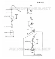 KIT DE GRAISSAGE pour Kawasaki GA1000A