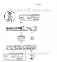LABEL pour Kawasaki GA1000A