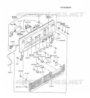 PANNEAU DE CONTROLE pour Kawasaki GA1000A