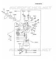 CARBURATEUR pour Kawasaki GA1000A