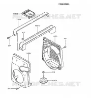CH&Acirc;SSIS pour Kawasaki GA1000A