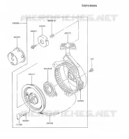 D&Eacute;MARREUR pour Kawasaki GA1000A