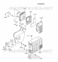 FILTRE &Agrave; AIR/POT D'&Egrave;CHAPPEMENT pour Kawasaki GA1000A