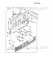 PANNEAU DE CONTROLE pour Kawasaki GA1000A