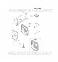 CH&Acirc;SSIS pour Kawasaki GA1000A