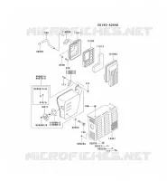 FILTRE &Agrave; AIR/POT D'&Egrave;CHAPPEMENT pour Kawasaki GA1000A