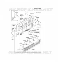 PANNEAU DE CONTROLE pour Kawasaki GA1000A