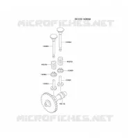 SOUPAPE/ARBRE A CAME pour Kawasaki GA1000A