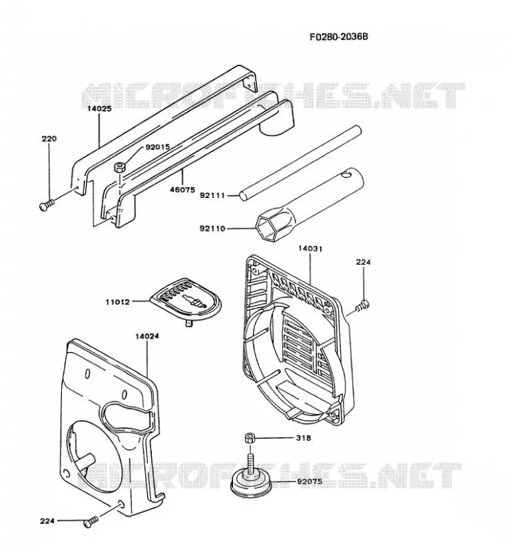 CH&Acirc;SSIS Kawasaki Generateur GA GAT00A GA1000A  GAT00A-CT25