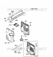 CH&Acirc;SSIS pour Kawasaki GA1000A