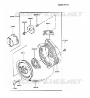 D&Eacute;MARREUR pour Kawasaki GA1000A
