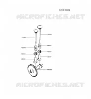 SOUPAPE/ARBRE A CAME pour Kawasaki GA1000A