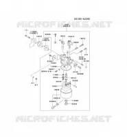 CARBURATEUR pour Kawasaki GA1400A