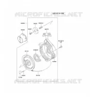 D&Eacute;MARREUR pour Kawasaki GA1400A