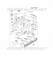 PANNEAU DE CONTROLE pour Kawasaki GA1400A