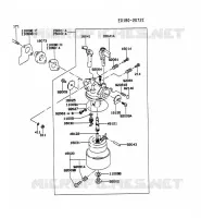 CARBURATEUR pour Kawasaki GA1400A
