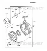 D&Eacute;MARREUR pour Kawasaki GA1400A