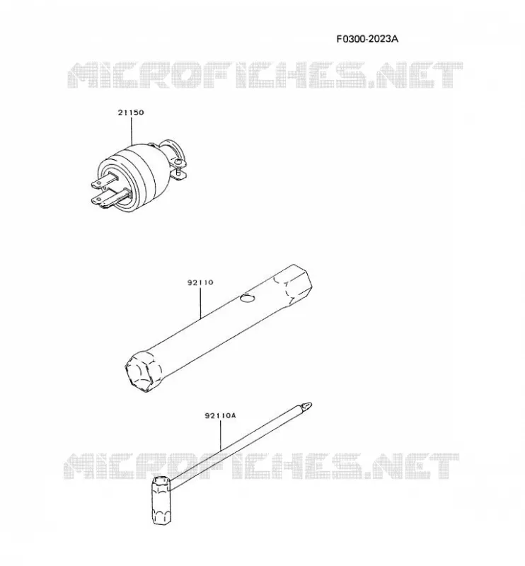 ACCESSOIRE Kawasaki Generateur GA GAT80A GA1800A  GAT80A-CA50