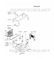 CH&Acirc;SSIS pour Kawasaki GA1800A