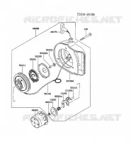 D&Eacute;MARREUR pour Kawasaki GA1800A