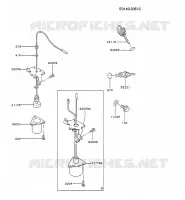 KIT DE GRAISSAGE pour Kawasaki GA2300A