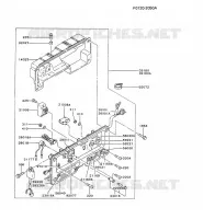 PANNEAU DE CONTROLE pour Kawasaki GA2300A
