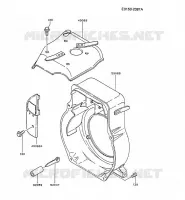 REFROIDISSEMENT pour Kawasaki GA2300A
