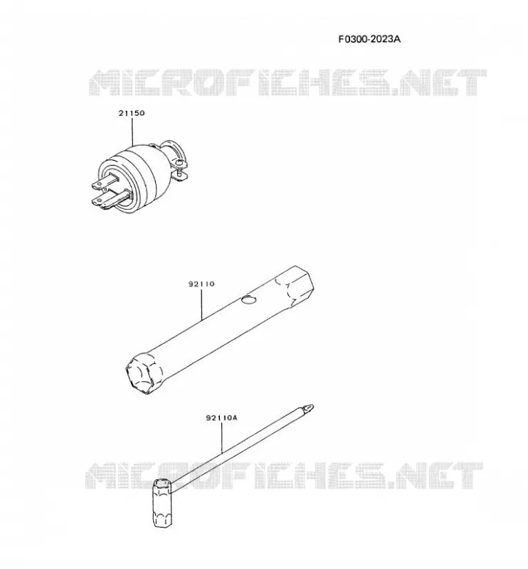 ACCESSOIRE Kawasaki Generateur GA GAW30A GA2300A  GAW30A-DA50