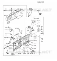 PANNEAU DE CONTROLE pour Kawasaki GA2300A