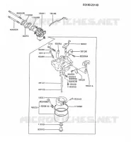 CARBURATEUR pour Kawasaki GA2300A