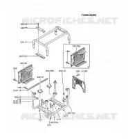 CH&Acirc;SSIS pour Kawasaki GA2300A