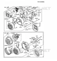 G&Eacute;N&Eacute;RATEUR pour Kawasaki GA2300A