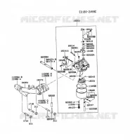 CARBURATEUR pour Kawasaki GD550A