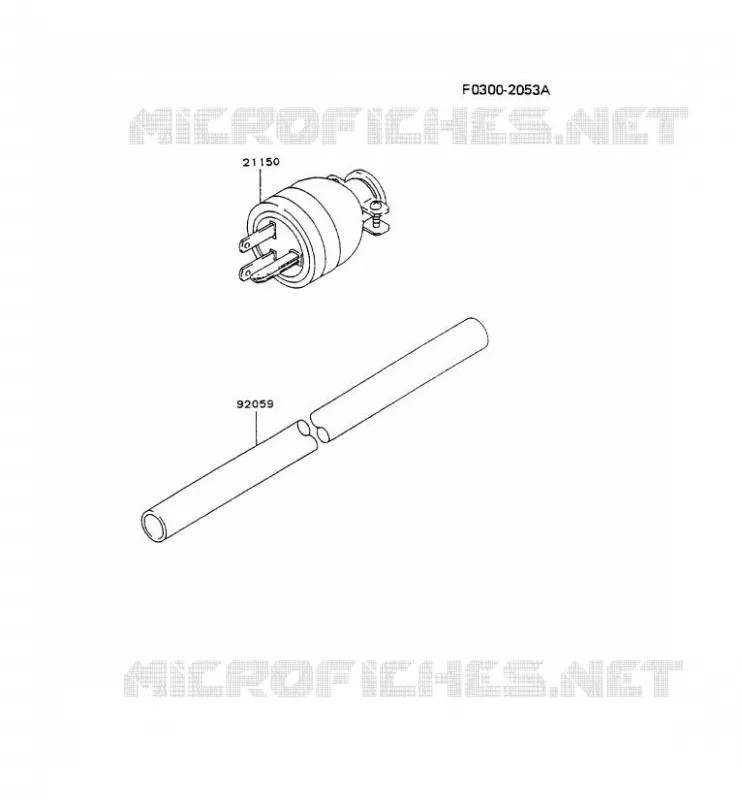 ACCESSOIRE Kawasaki Generateur GD GD700A GD700A-S  GD700A-AA68