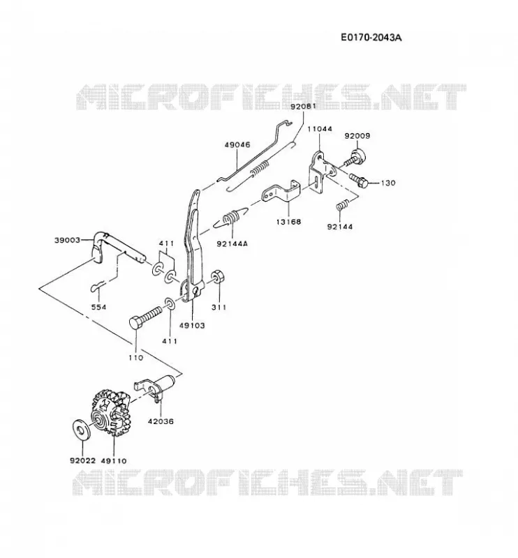 EQUIPEMENT DE CONTROLE Kawasaki Generateur GD GD700A GD700A-S  GD700A-BS00