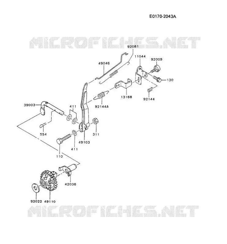 EQUIPEMENT DE CONTROLE Kawasaki Generateur GD GD700A GD700A-S  GD700A-BS52