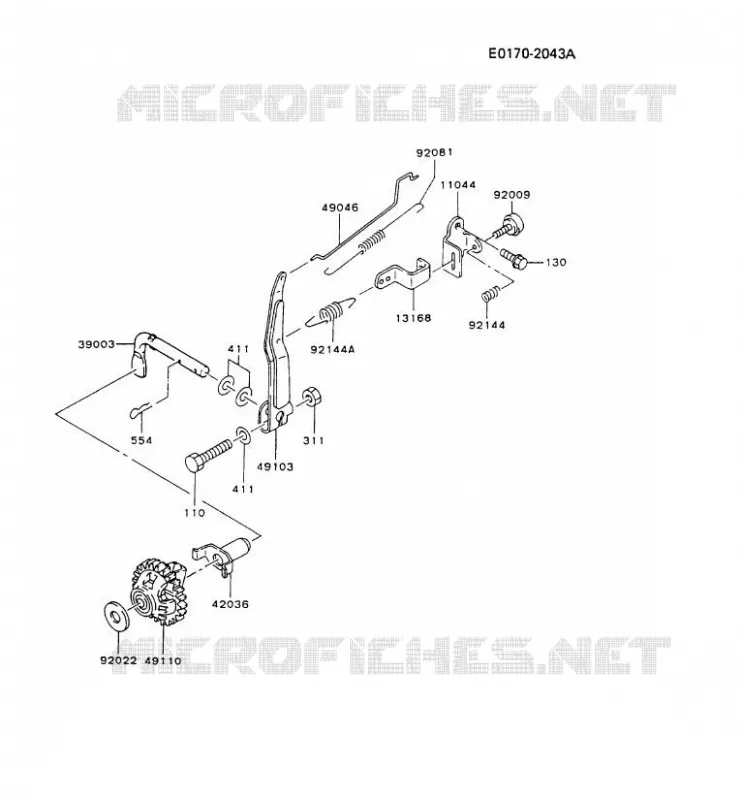 EQUIPEMENT DE CONTROLE Kawasaki Generateur GD GD700A GD700A-S  GD700A-BS54