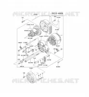 G&Eacute;N&Eacute;RATEUR pour Kawasaki GE5000A