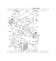 CH&Acirc;SSIS pour Kawasaki GE5000A