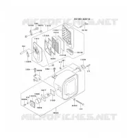 FILTRE &Agrave; AIR/POT D'&Egrave;CHAPPEMENT pour Kawasaki GE5000A