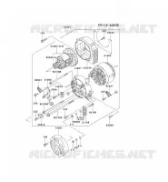 G&Eacute;N&Eacute;RATEUR pour Kawasaki GE5000A