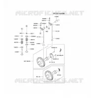 SOUPAPE/ARBRE A CAME pour Kawasaki GE5000A