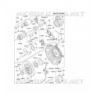 D&Eacute;MARREUR pour Kawasaki GE5000A